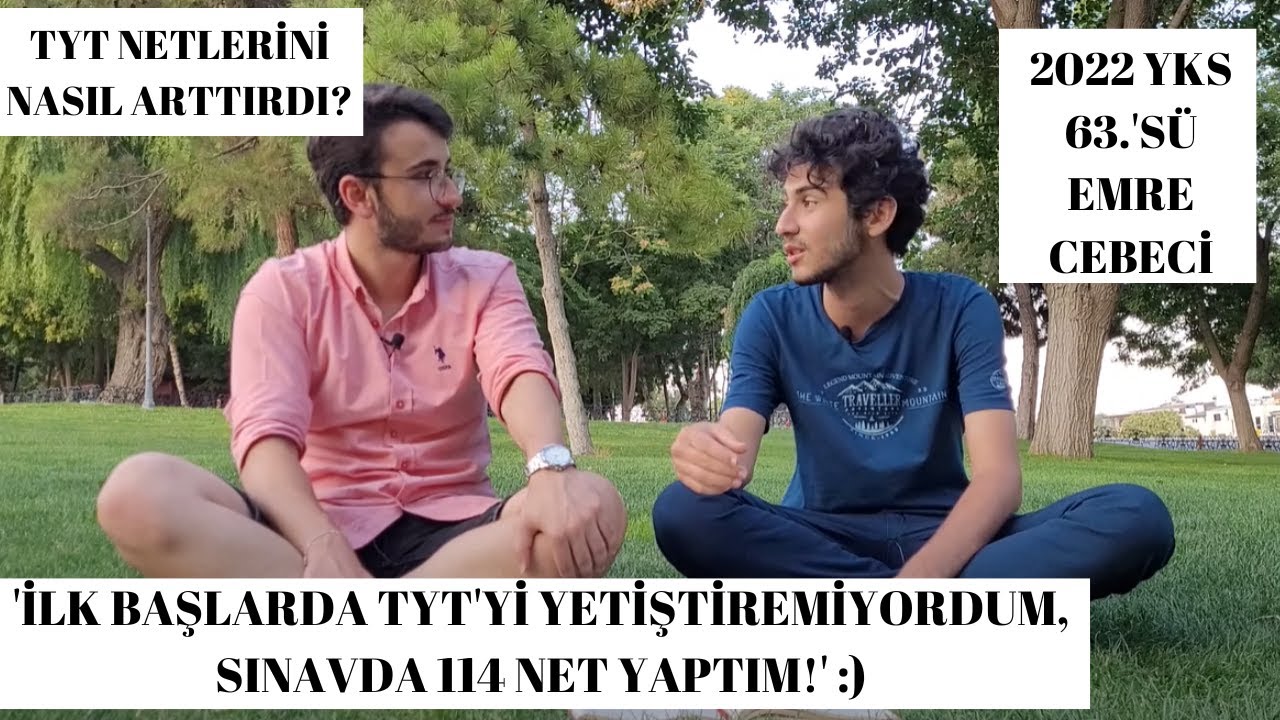 YKS 63.'SÜ 114 NET TYT NASIL YAPTI❓ İLK 100 DERECE TAVSİYELERİ❗️ (TYT-AYT-YKS)