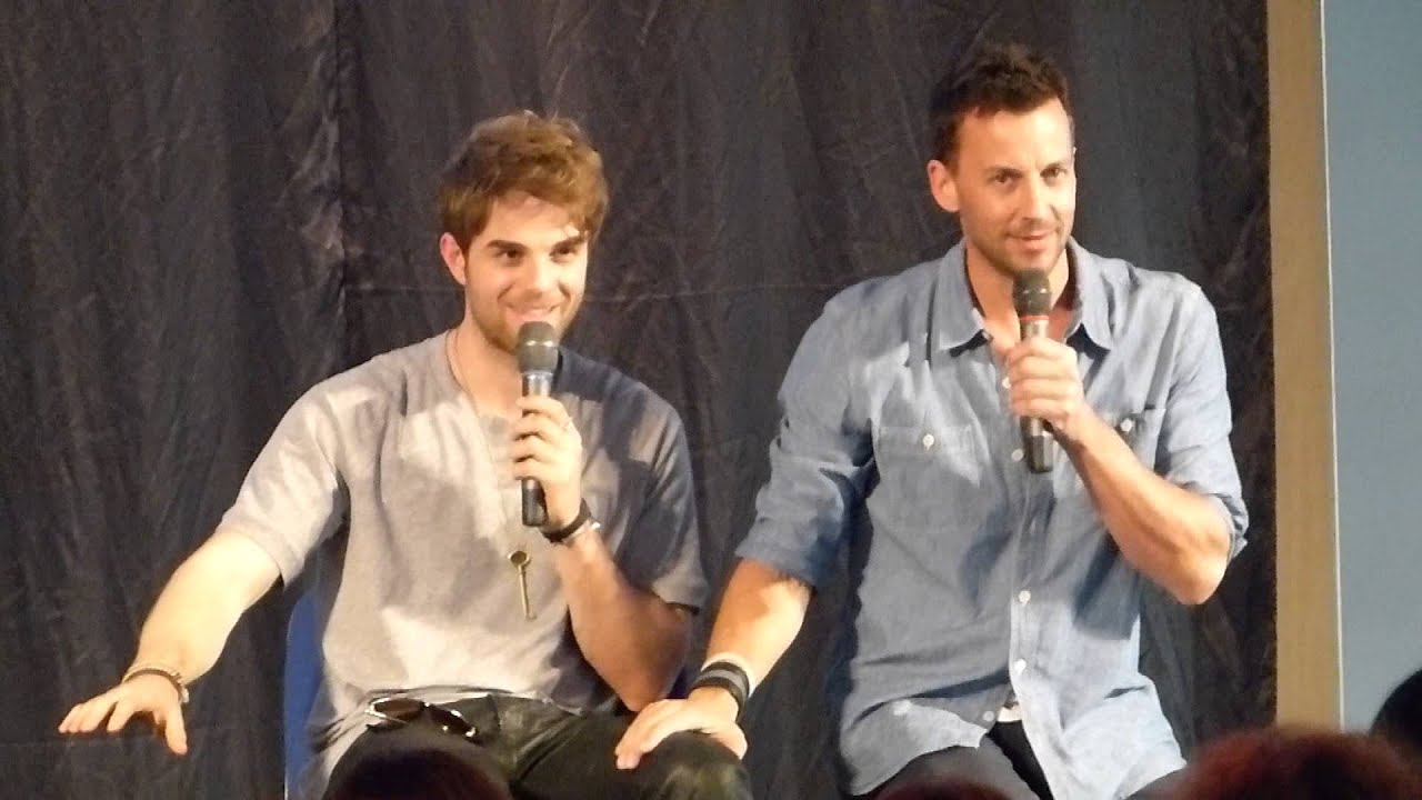Nathaniel Buzolic & Craig Parker - VampiCon 2013 - Budapest, Hungary (#1)