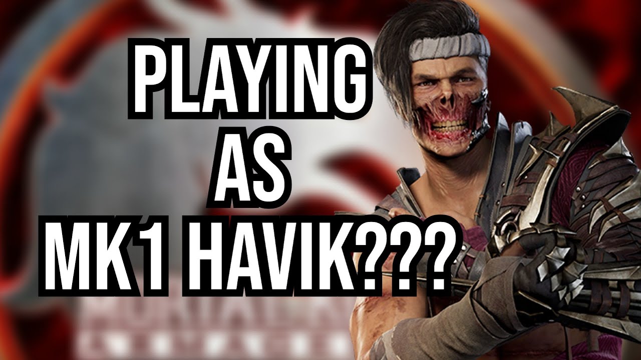 Playing as Mortal Kombat 1 HAVIK in Mortal Kombat: Armageddon (Kreate-A-Fighter)