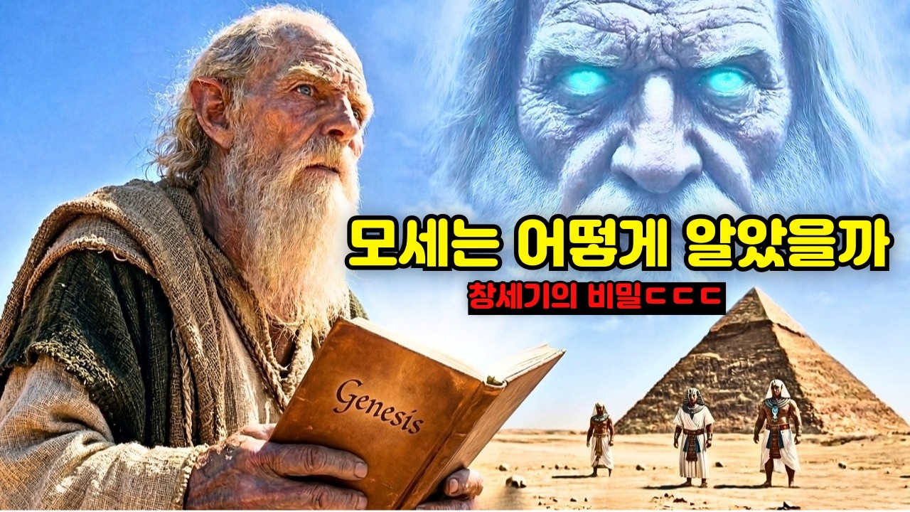모세는 창조를 보지 않았는데, 어떻게 창세기를 기록했을까?