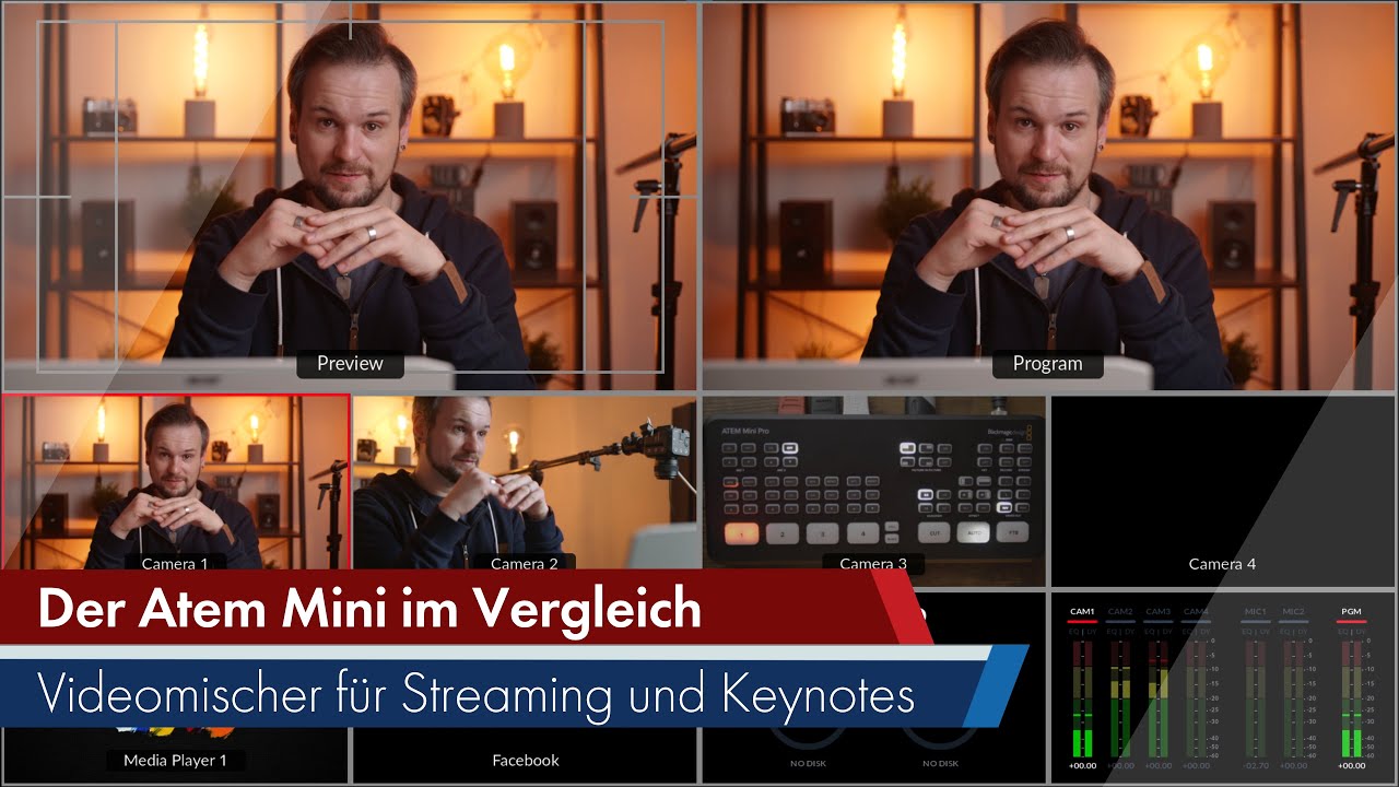 Blackmagic ATEM Mini Pro | Profi-L&ouml;sung f&uuml;r Video-Streaming im Test [Deutsch]