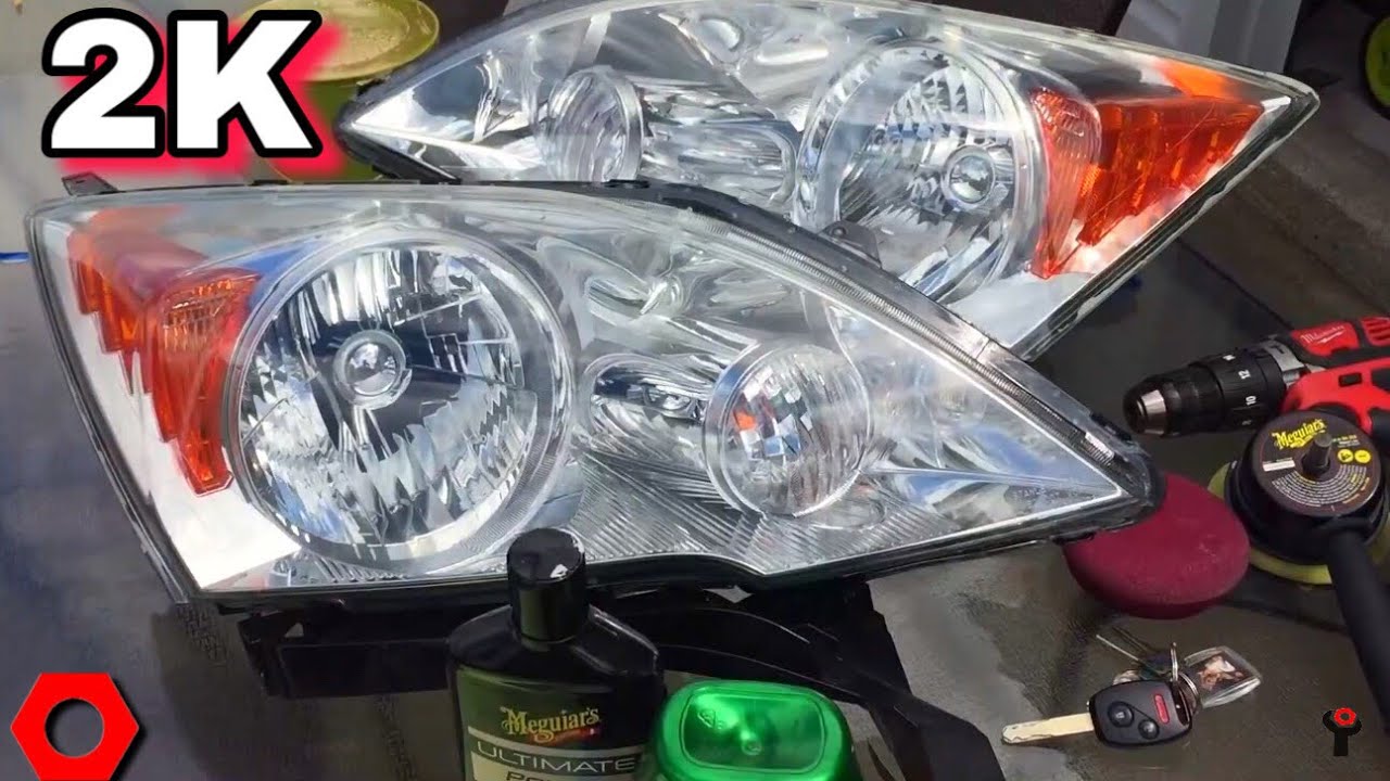 Polishing Headlights After 2K Clear Coat