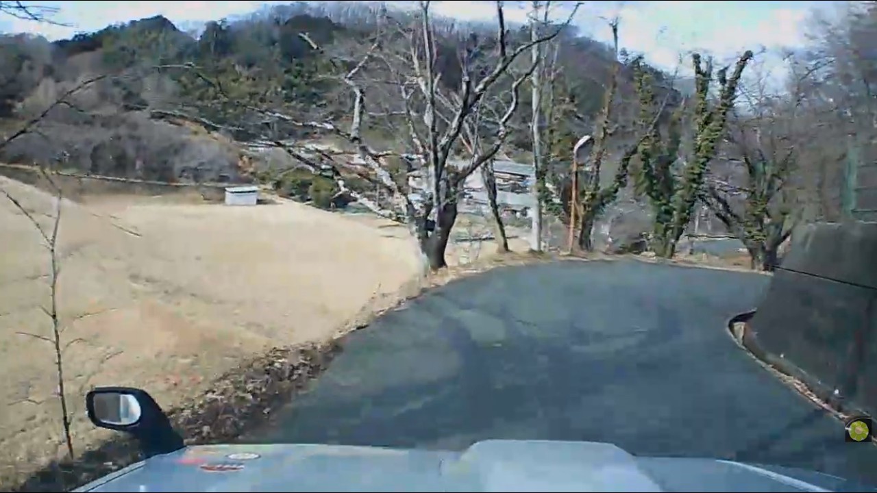 248.減水の湖を周回4～堤防下り～病院・薬局の帰り笑～。群馬帝国の日常劇場。中華激安ドラレコ。たまに米軍ラジオON。群馬の車窓から