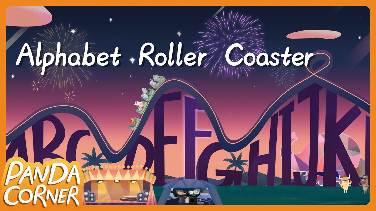 Panda Corner - Alphabet Roller Coaster (Official Music Video)