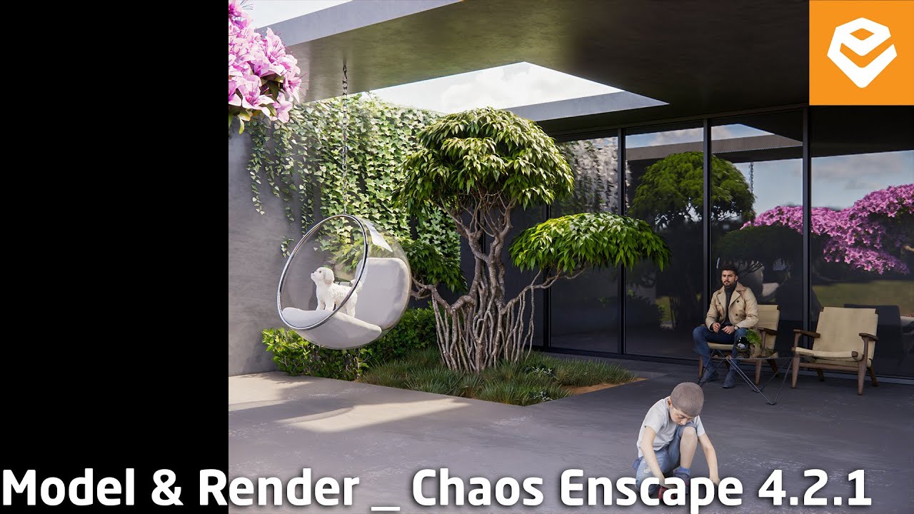 SketchUp | 001 Model & Render Chaos Enscape 4.2.1