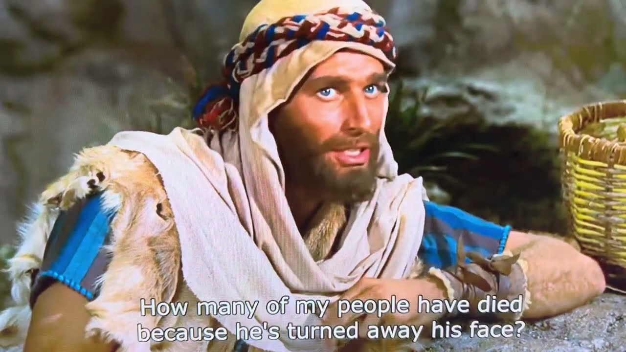“Moses Meet The Sheik of Midian, Jethro. The Ten Commandments (1956)” @natachafenelon7399