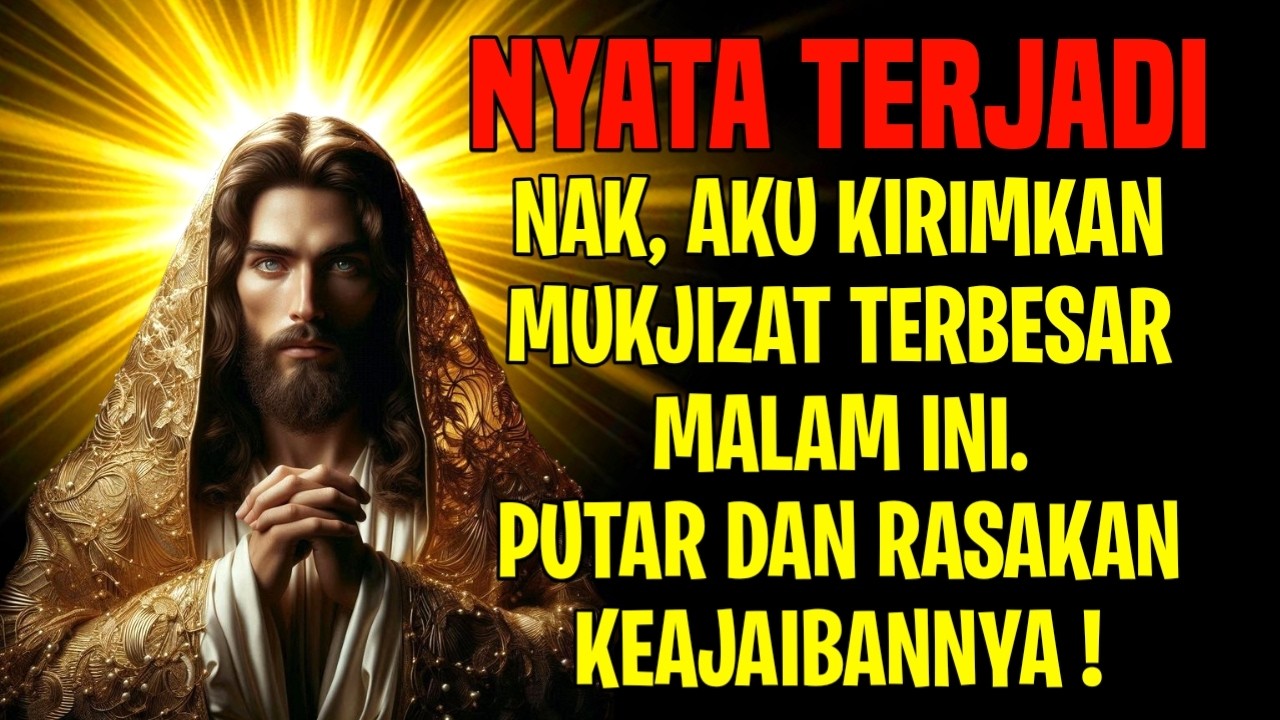 PERHATIKAN BAIK-BAIK, INI BUKAN PESAN BIASA | Tuhan Menyapamu Hari Ini | Restorasi & Kemenangan