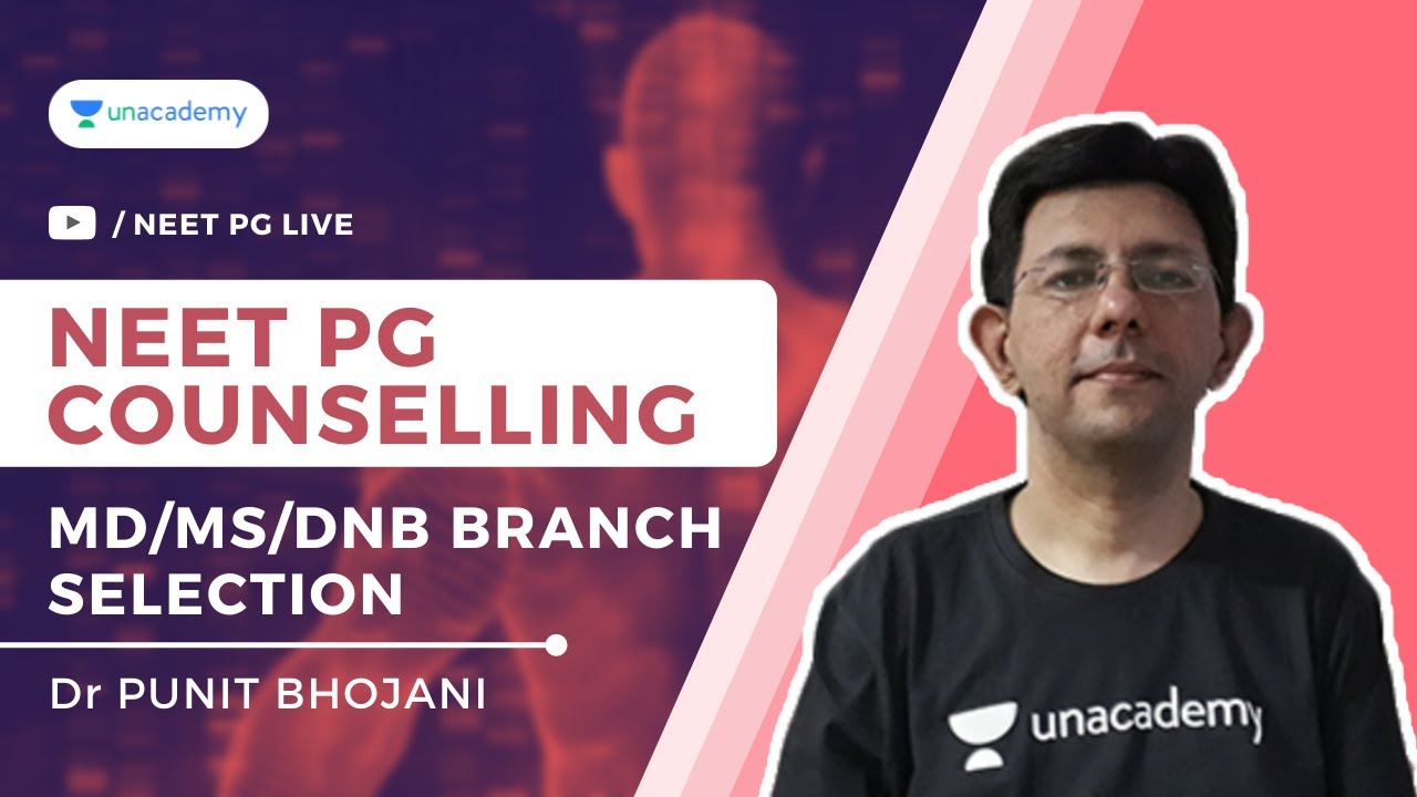 NEET PG Counselling - MD/MS/DNB Branch Selection | OBG | Dr Punit Bhojani