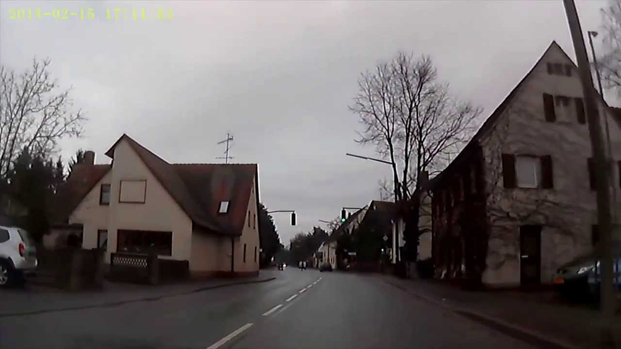 D: Eltersdorf. Stadt Erlangen. Ortsdurchfahrt. Februar 2014