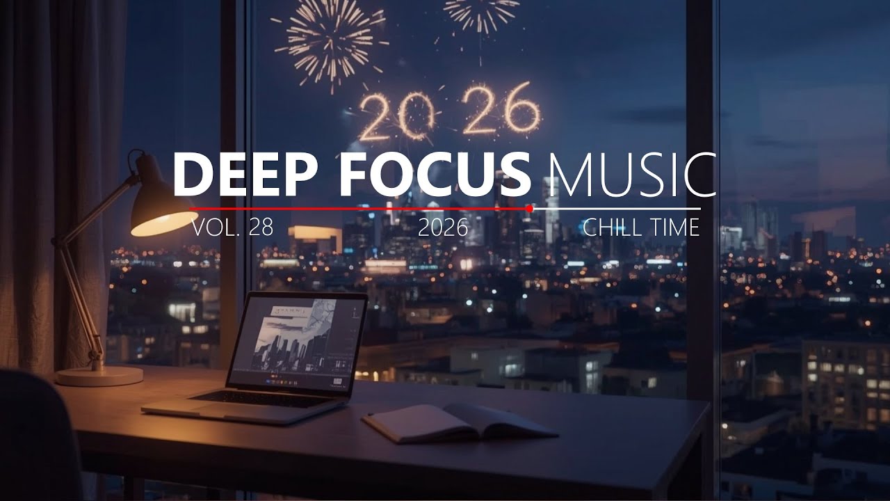 Calm Focus Instrumental Music for Work & Study 🎧 Smooth Chill Beats for Deep Concentration 💻 Chill