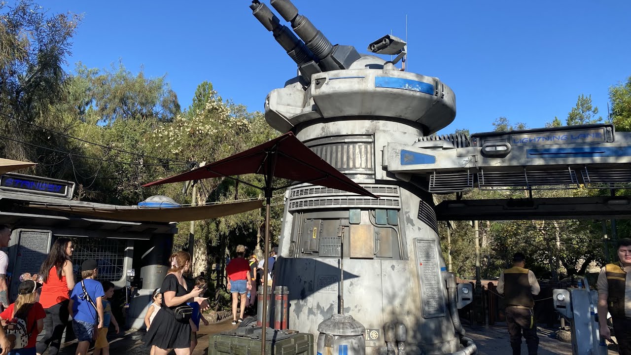 Star Wars: Rise of the Resistance Rope Drop Full Complete Experience 1080p with Low Light Disneyland