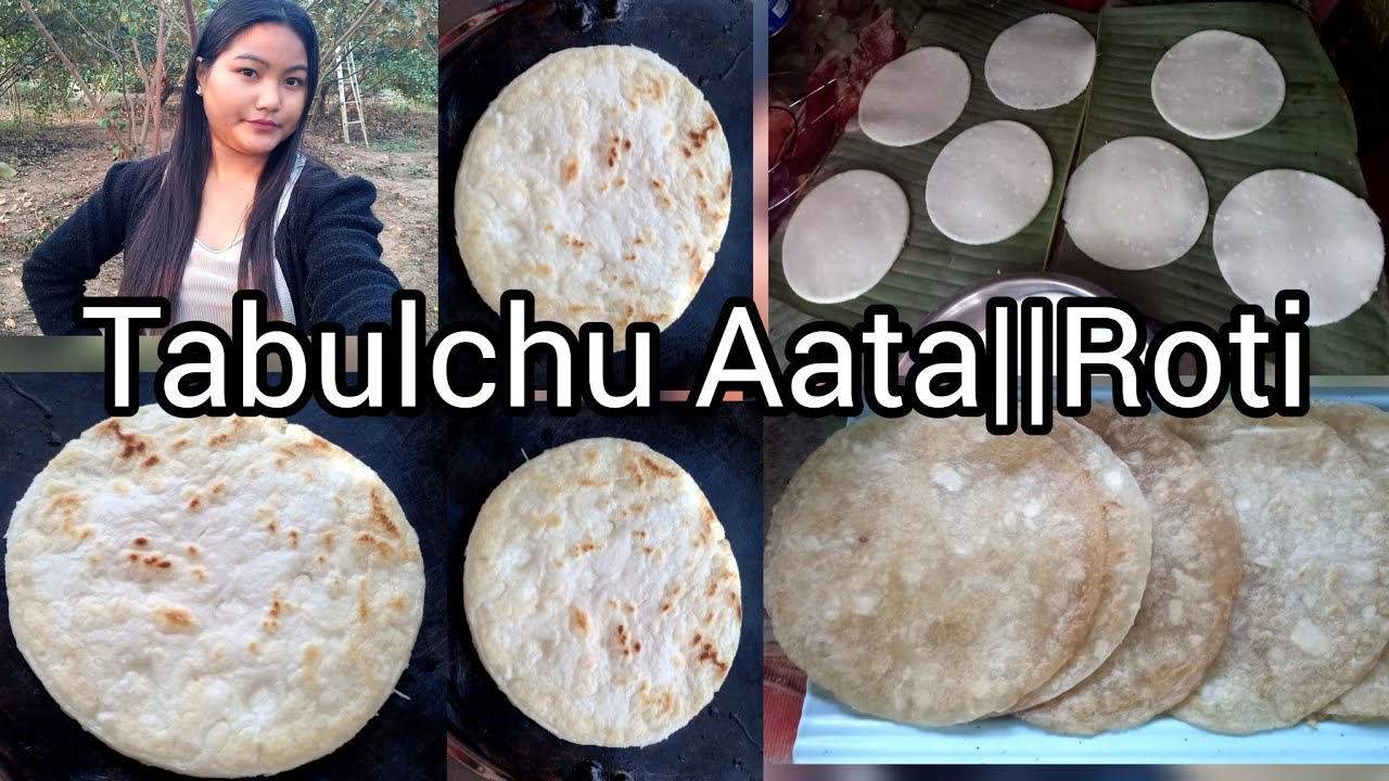 Tabulchi ba Tapioca ni Aata ||Roti da.alde dintang rokkom ko tariska.a
