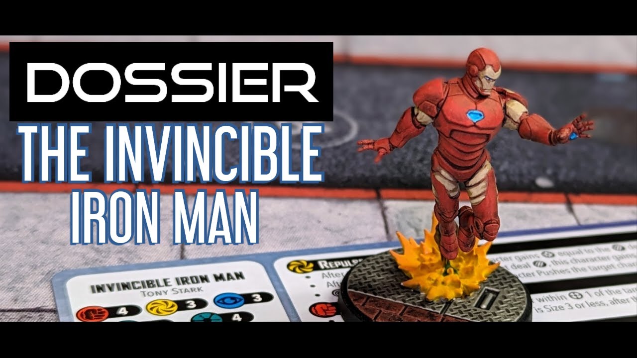Marvel Crisis Protocol Dossier - The Invincible Iron Man
