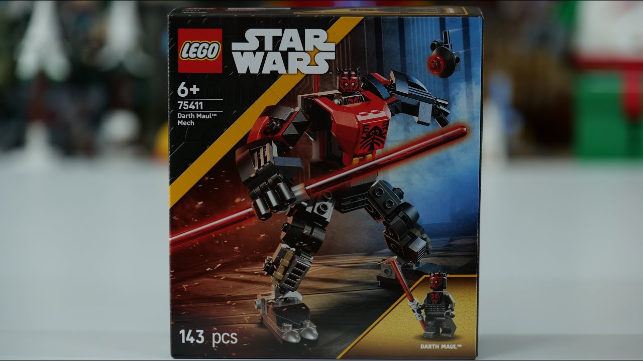 LEGO Star Wars 75411 Darth Maul Mech Speed Build