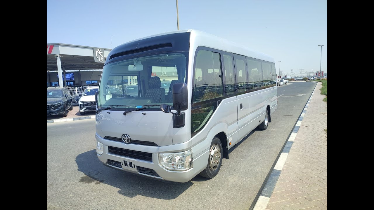 TOYOTA COASTER 2017 SILEVR  || USED JAPANESE VEHICLES||USED VEHICLES||USED CARS || Motor vehicle.