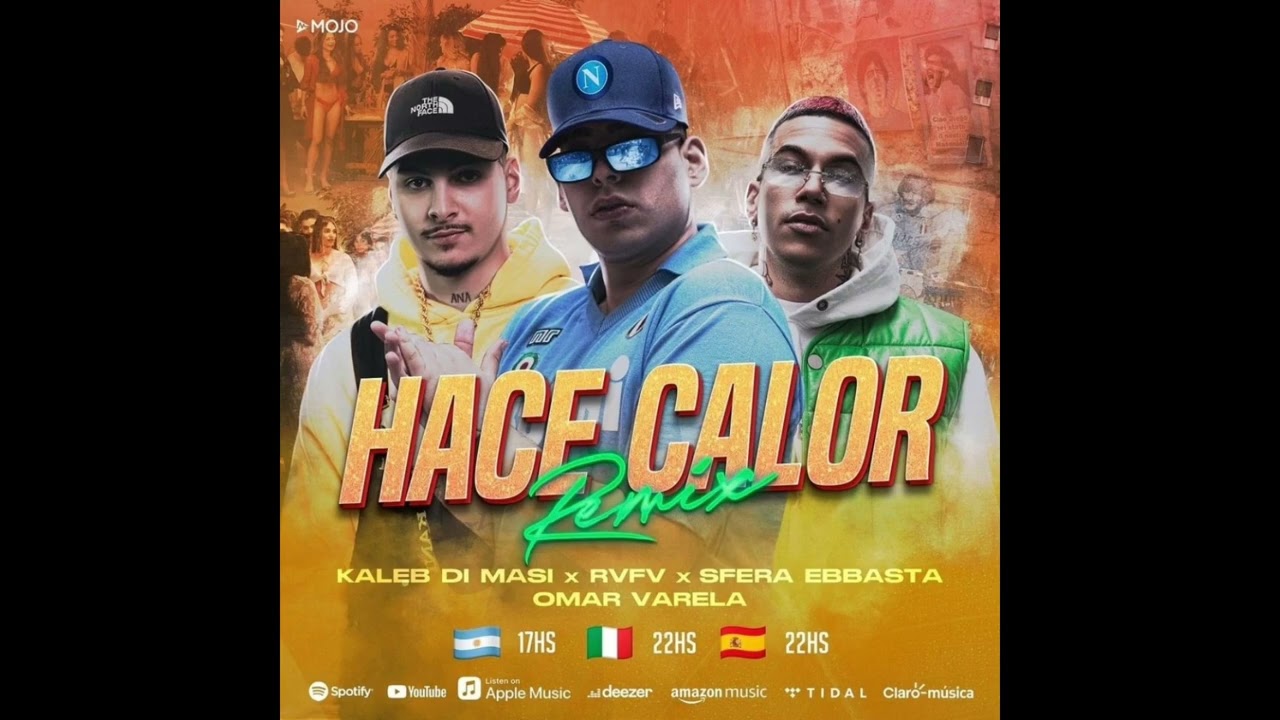 Hace Calor~ Slowed + Reverb~ Kaleb Di Masi, Sfera Ebbasta, RVFV XOmar Varela