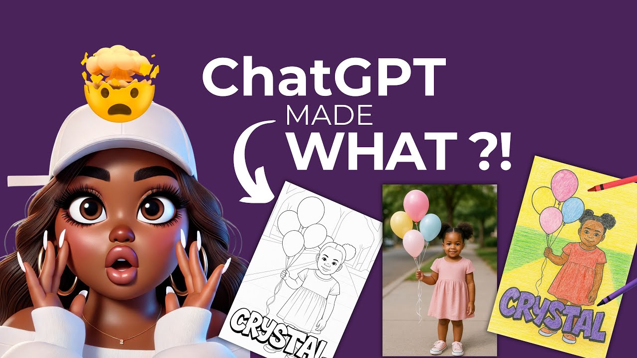 I Asked ChatGPT to Make a Coloring Page....What It Did SHOCKED Me!