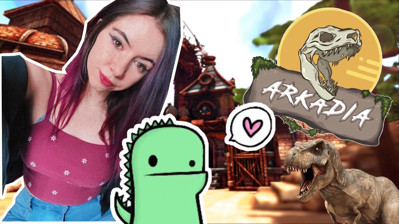 Mi PRIMER d&iacute;a en ARKADIA: me venden como esclava 🦖 ARK - Paracetamor