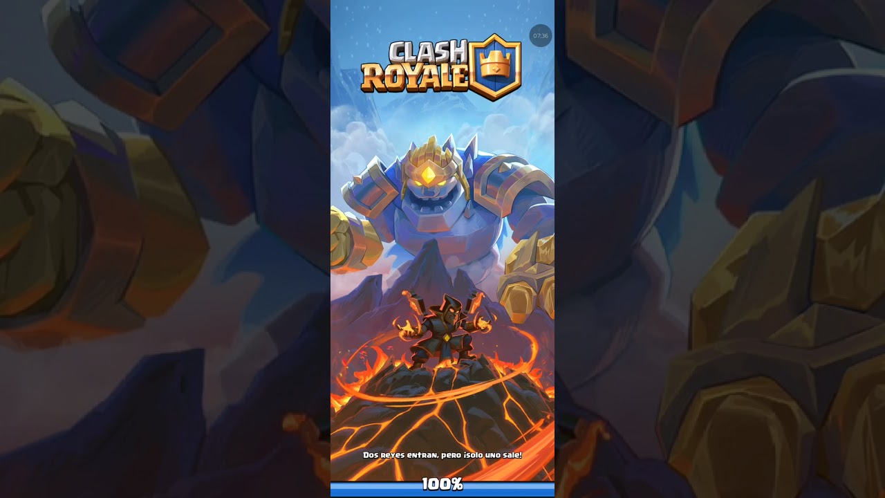 Jugando Clash royale