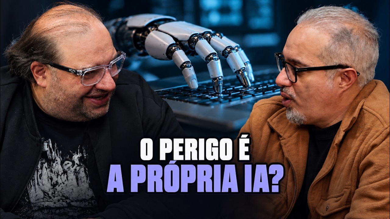 Devemos Ter Medo da Intelig&ecirc;ncia Artificial? | Daniel Lopez e S&eacute;rgio Sacani