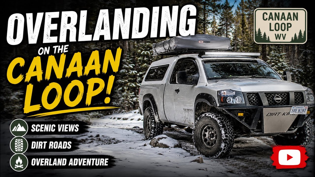 Snow wheeling in Canaan Loop Trail, WV