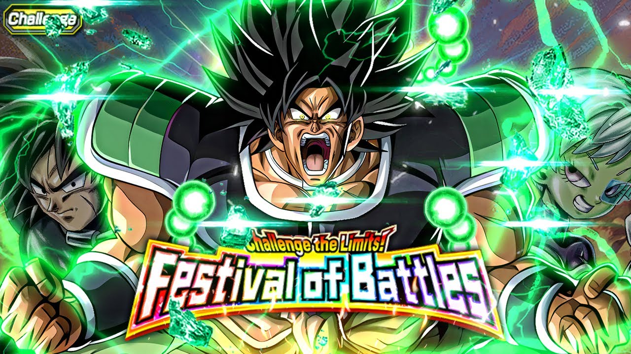 CARNIVAL LR TEQ WRATHFUL BROLY VS. CHALLENGE THE LIMITS! FESTIVAL OF BATTLES! (Dokkan Battle)