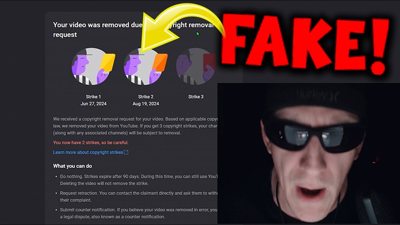 Another Fake Copyright Strike?! 🚨 Dealing with False Claims on YouTube