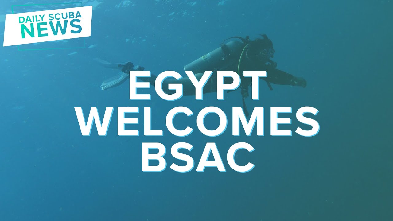 Egypt Welcomes BSAC | Daily Scuba News (W/ Shaun)