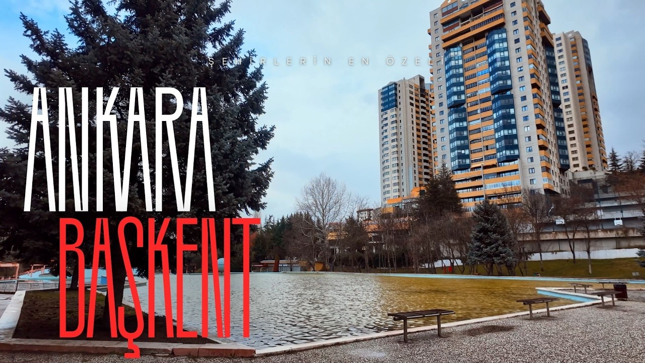 Ankara’yı Hiç Böyle Görmediniz: Saklı Kalmış Sokaklar 4K ( Capital City Of TURKEY )