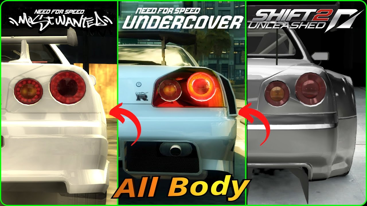 All Body Kits for Skyline in NFS (2003-2022)