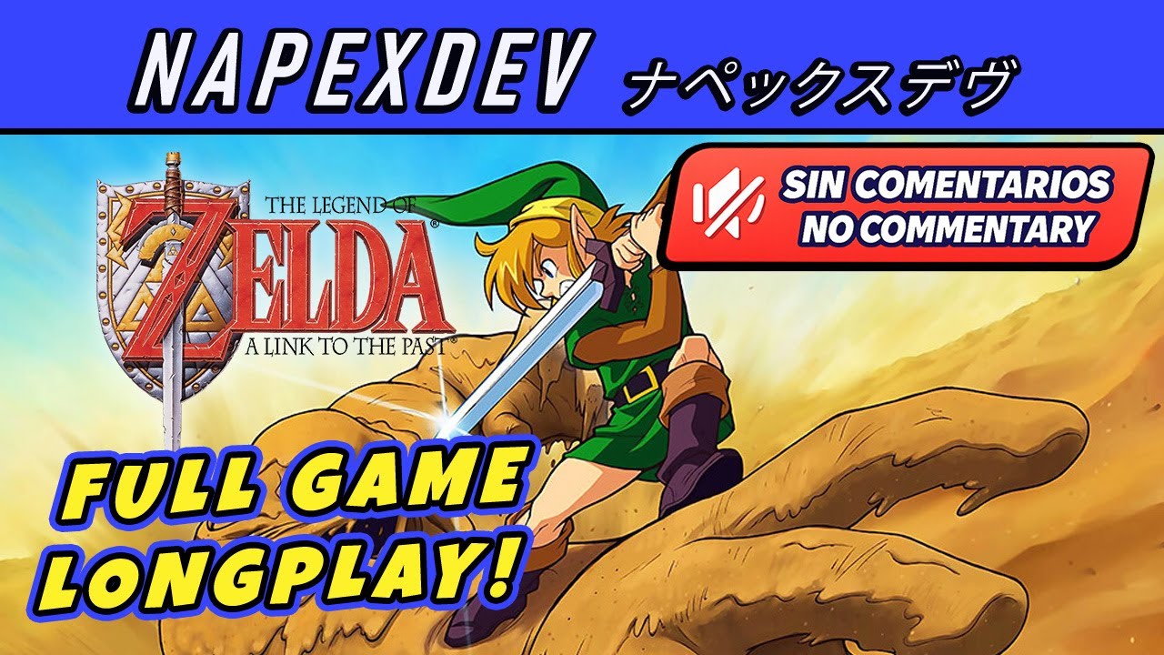 THE LEGEND OF ZELDA: A LINK TO THE PAST (NSO) — GAMEPLAY COMPLETO | FULL GAME LONGPLAY