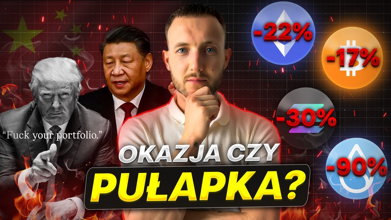 🚨 CO TU SIĘ ODJEBA...?! REKORDOWE SPADKI na RYNKU KRYPTOWALUT