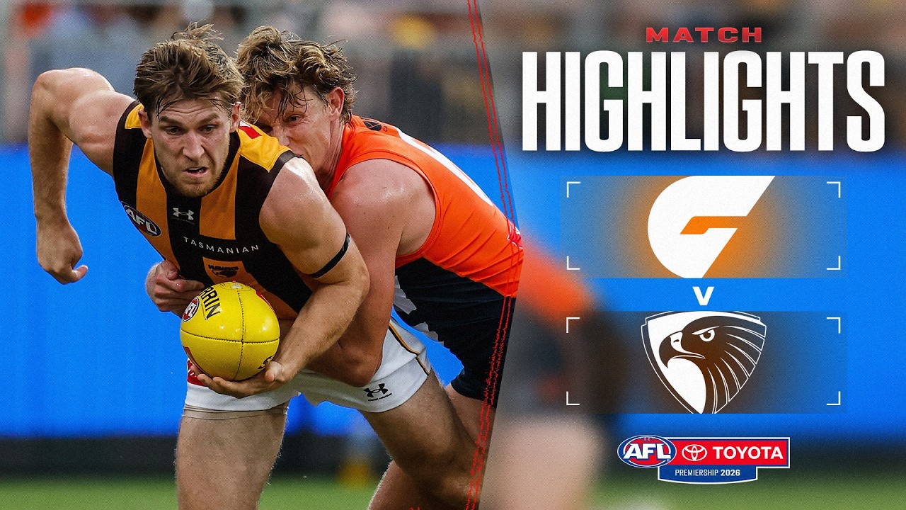 GWS Giants v Hawthorn Highlights | Opening Round, 2026 | AFL