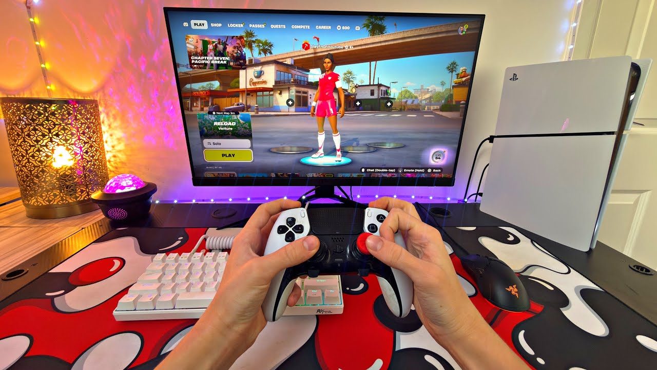 Playstation 5 Fortnite Reload Handcam Gameplay In Chapter 7! (4K 120FPS)