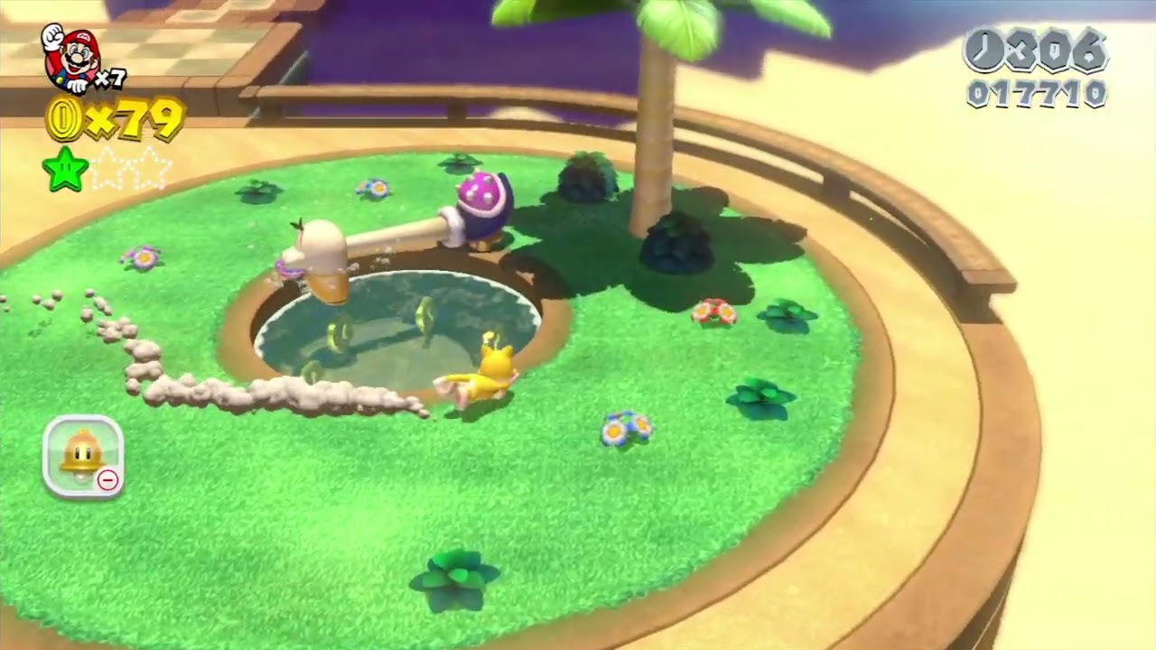 (Wii U) Super Mario 3D World - Worlds 2, 3, 4