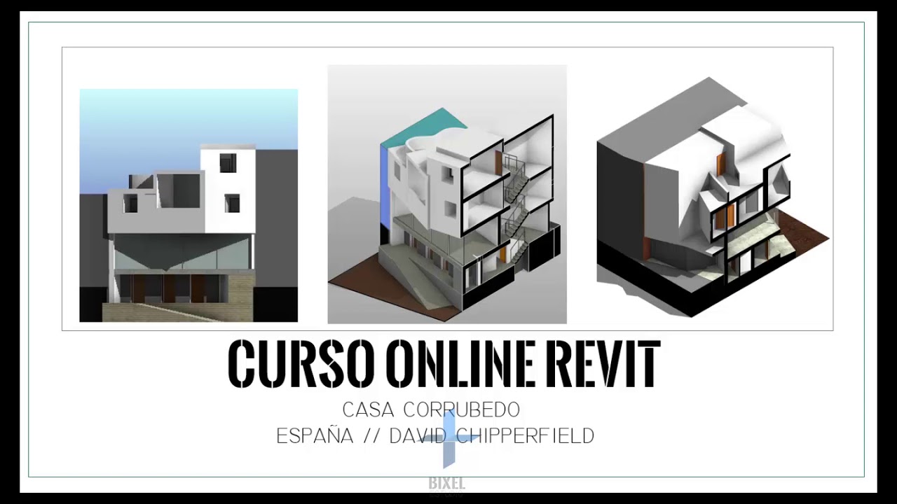 01 Curso Online de Revit - Casa Corrubedo - David Chipperfield