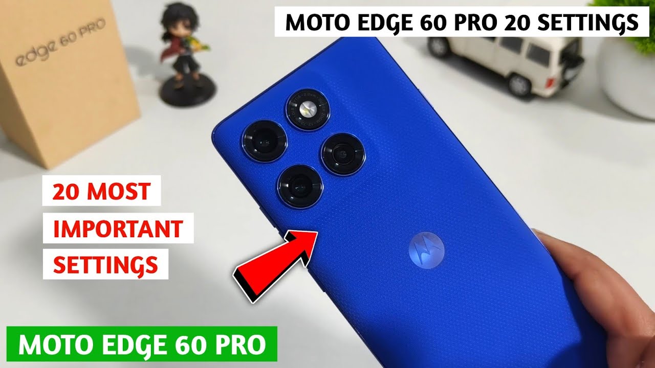 Motorola Edge 60 Pro 20 Most Important Settings | Moto Edge 60 Pro