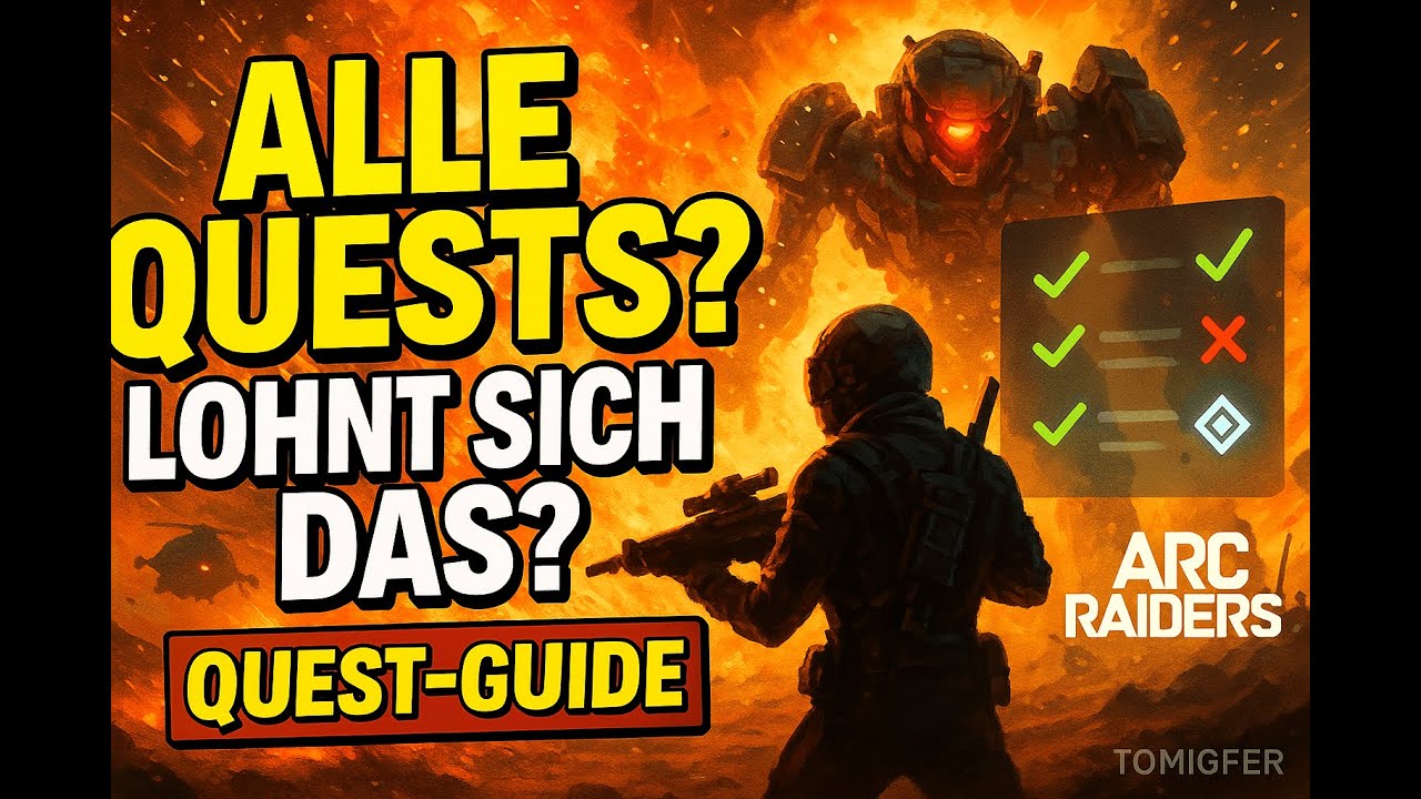 ARC RAIDERS: Alle Quests – lohnt sich das? (Guide & Belohnungen)
