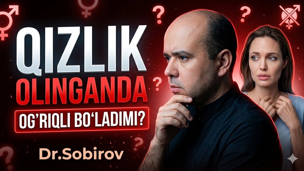 Qizlik olinganda og‘riqli bo‘ladimi?