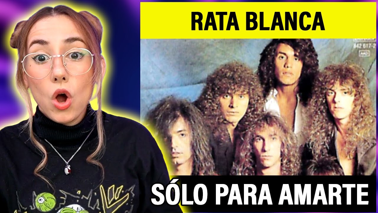 ESTA CANCIÓN TE ATRAPA DESDE EL PRIMER ACORDE 😱🎸 | Rata Blanca - Sólo Para Amarte | Reacción