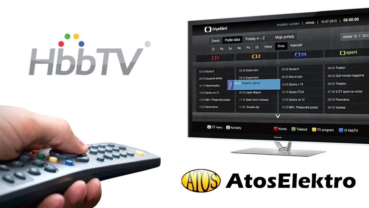 Co je hybridní televize HbbTV a jak funguje ?