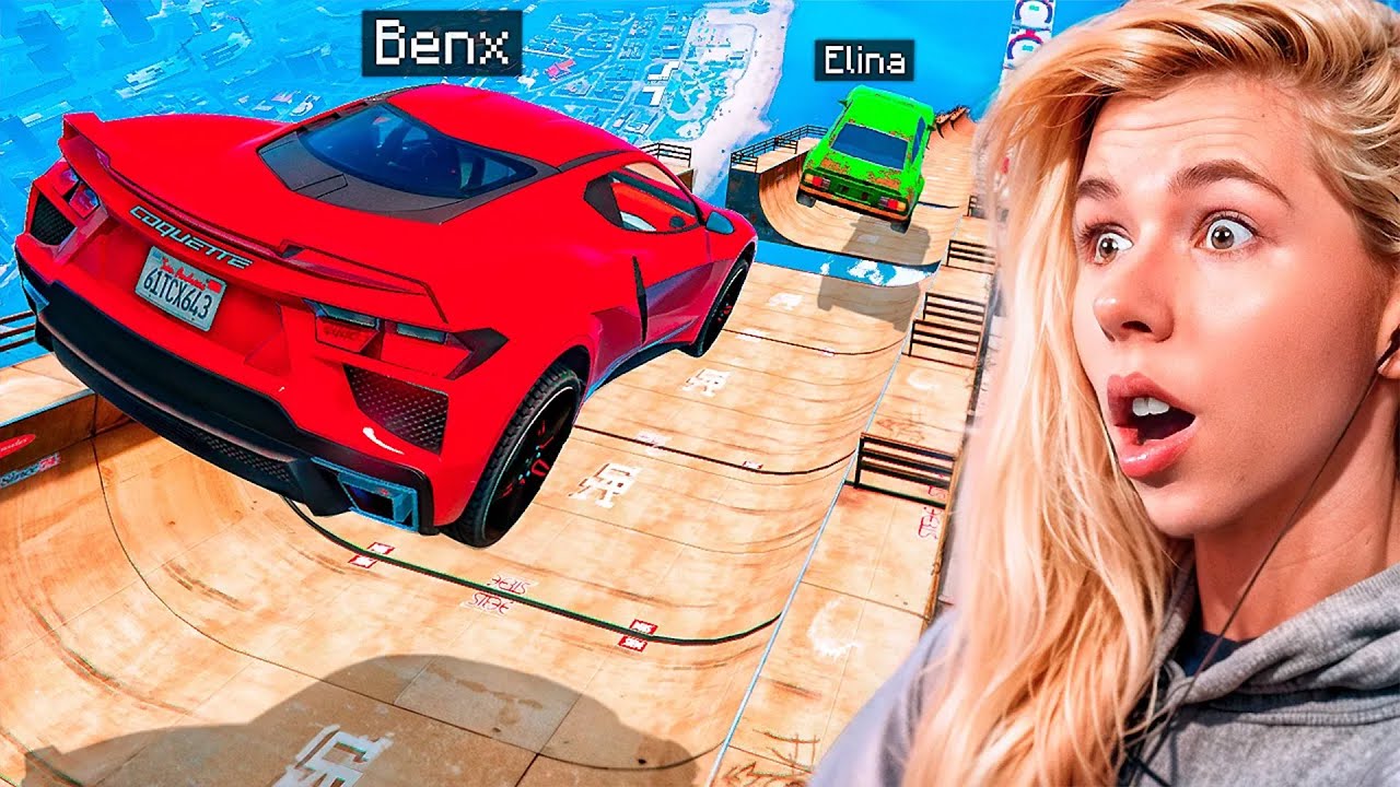 700 km/h auf der MEGA RAMPE mit BENX und GAMBI