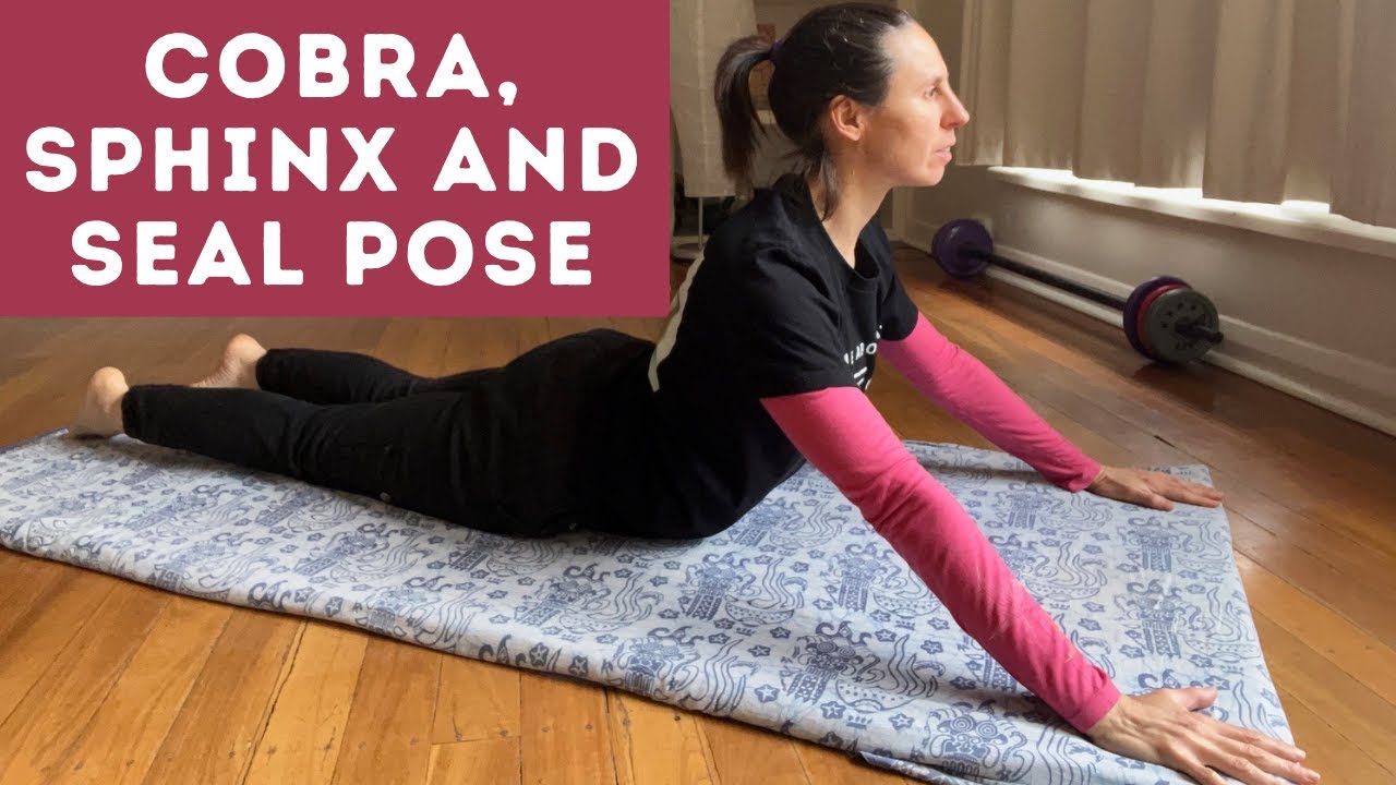 Cobra, Sphinx and Seal Pose Tutorial