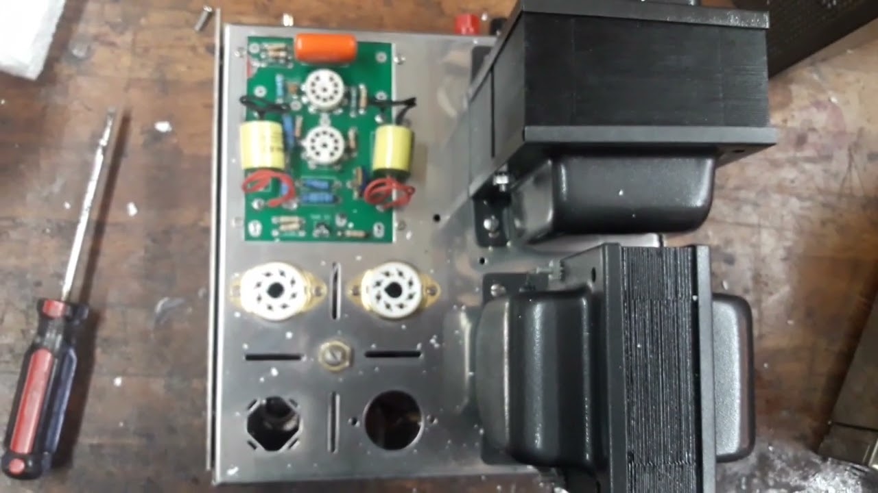 Dynaco Mark3 tube hifi amplifier rebuilds