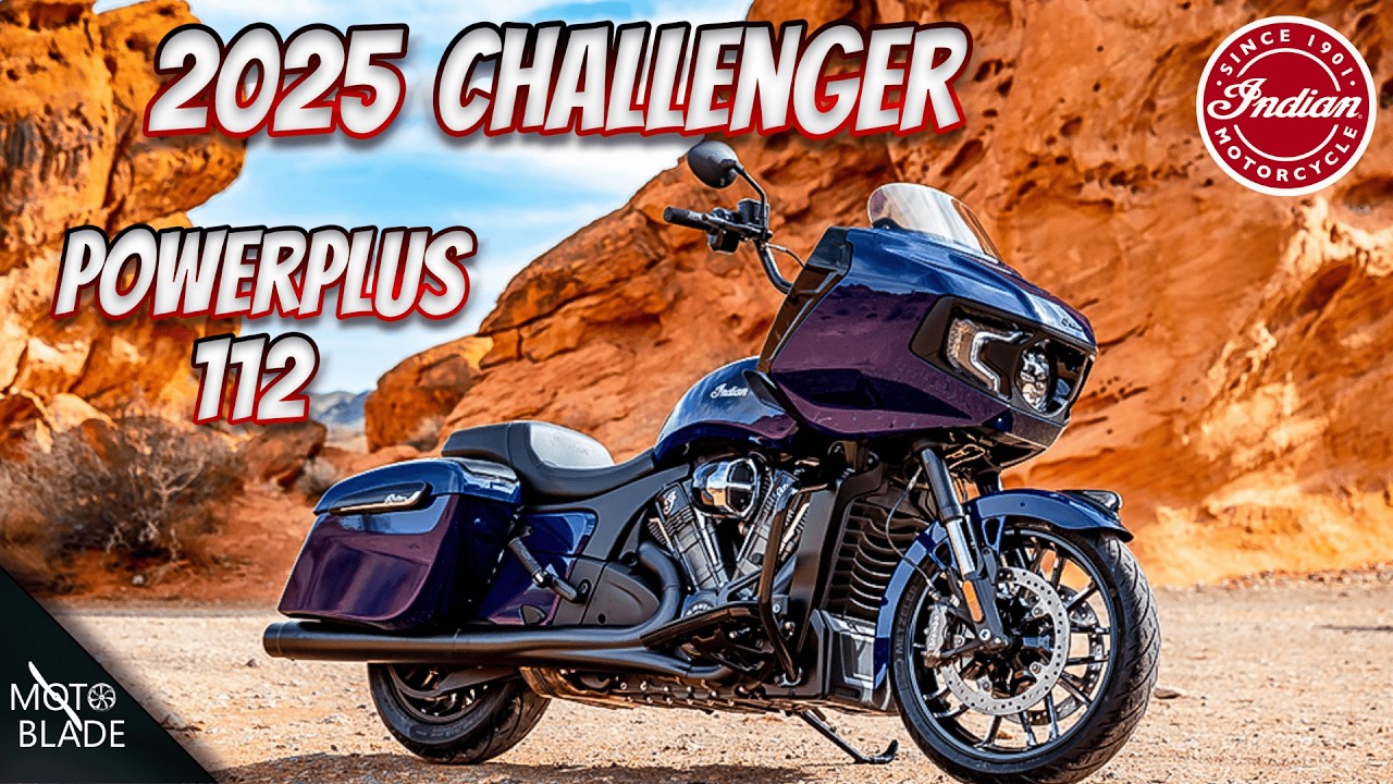2025 Indian Challenger - PowerPlus 112 With Rider Safety Features!