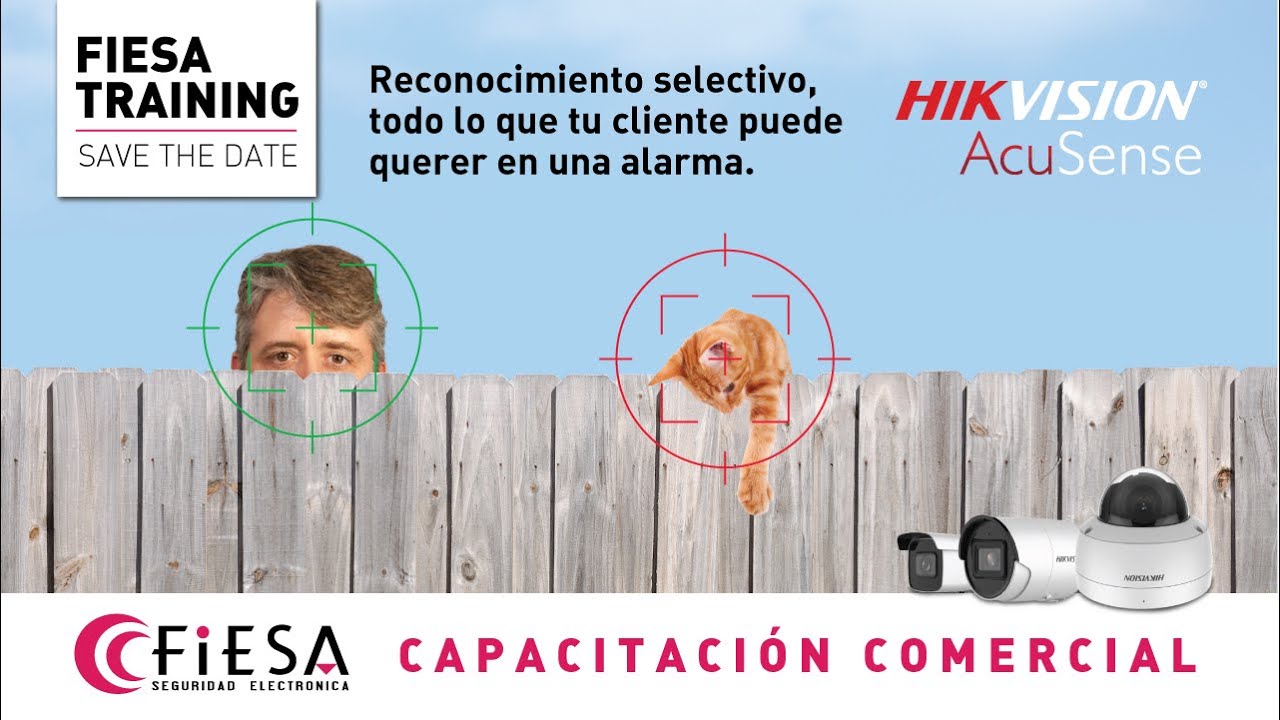 Fiesa Training - Hikvision Acusense – Inteligencia artificial en videovigilancia