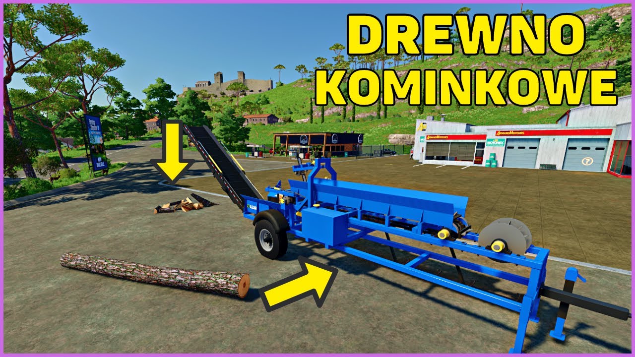 DREWNO KOMINKOWE w FS22 - Test moda + poradnik