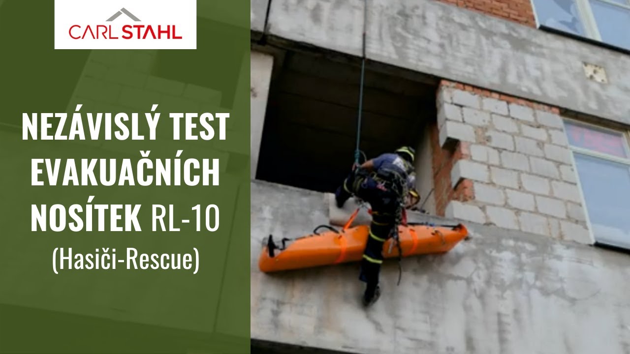 HASIČI - RESCUE: Nezávislý test nosítek RL-10 Kaya Safety  | Carl Stahl