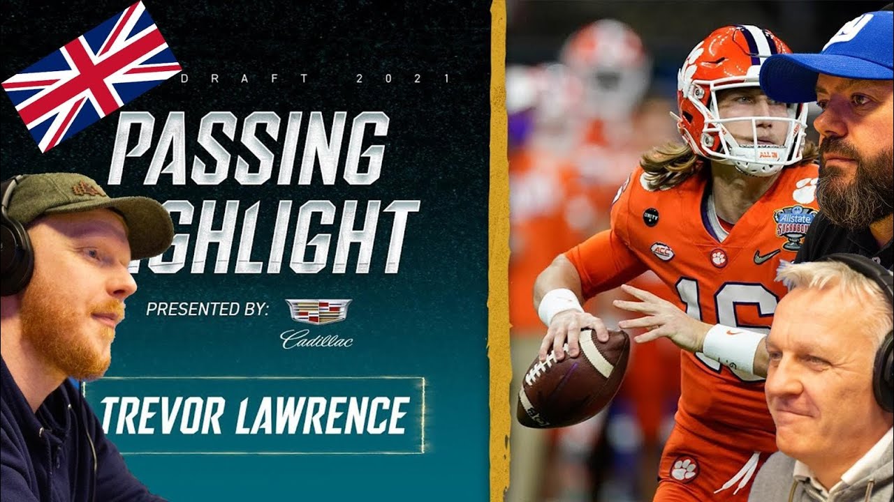 Trevor Lawrence Top Touchdowns REACTION!! | OFFICE BLOKES REACT!!