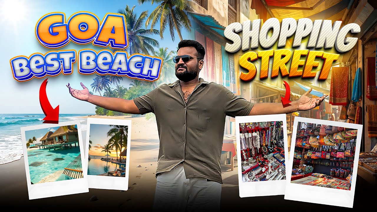 STOP Going to Baga! 🛑 Found Goa's REAL Best Beach & Market | Day 3 | YASH KONDURU